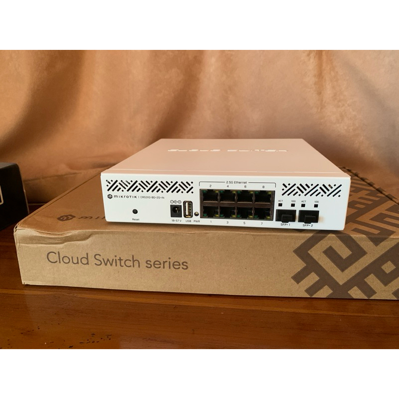 mikrotik crs310-8g+2s+ mikrotik bekas mikrotik second mikrotik seken