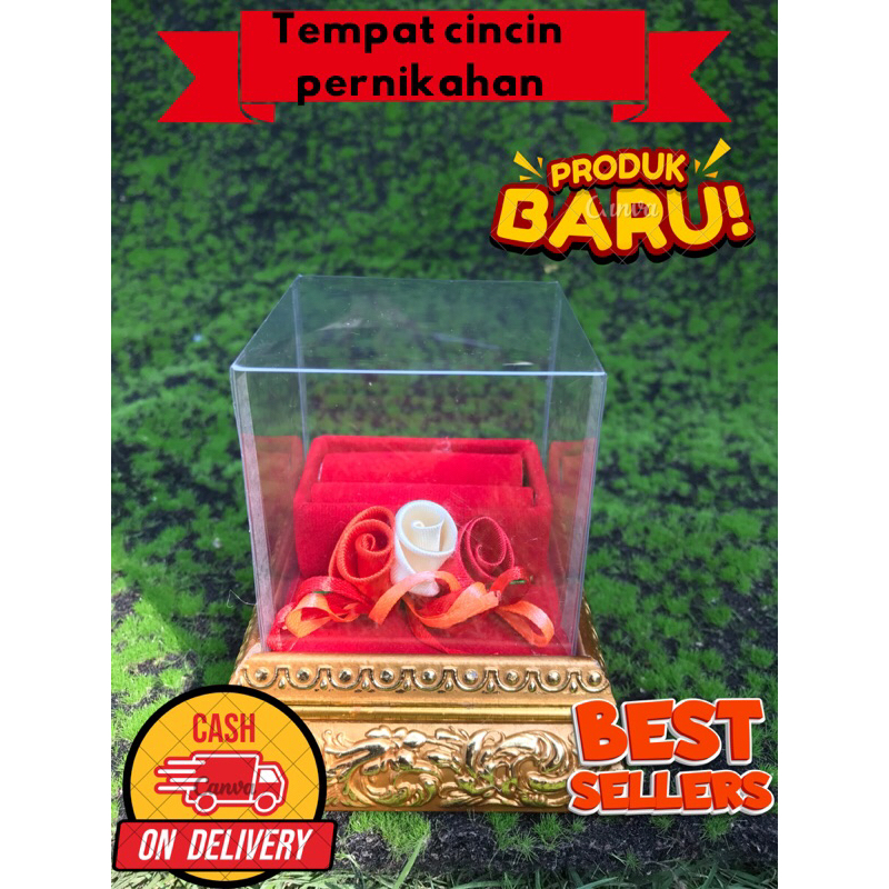 kotak hantaran tempat cincin murah/kotakcincin nikah /kotak cincin pernikahan lamaran pernikahan/tem