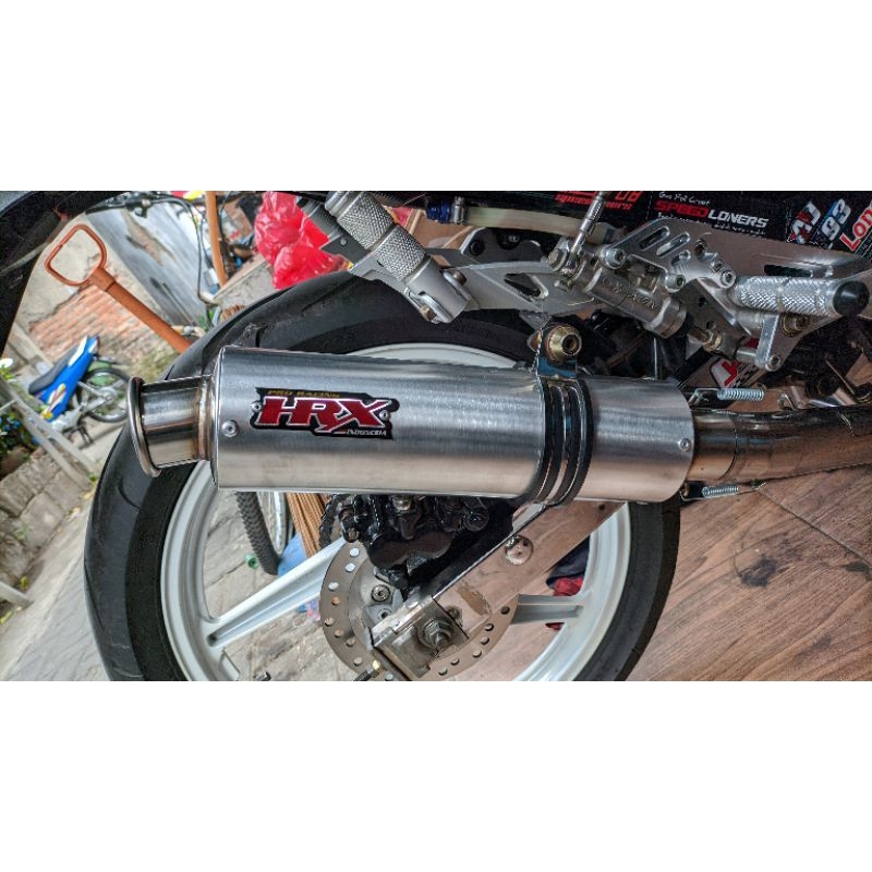 HRX racing exhaust