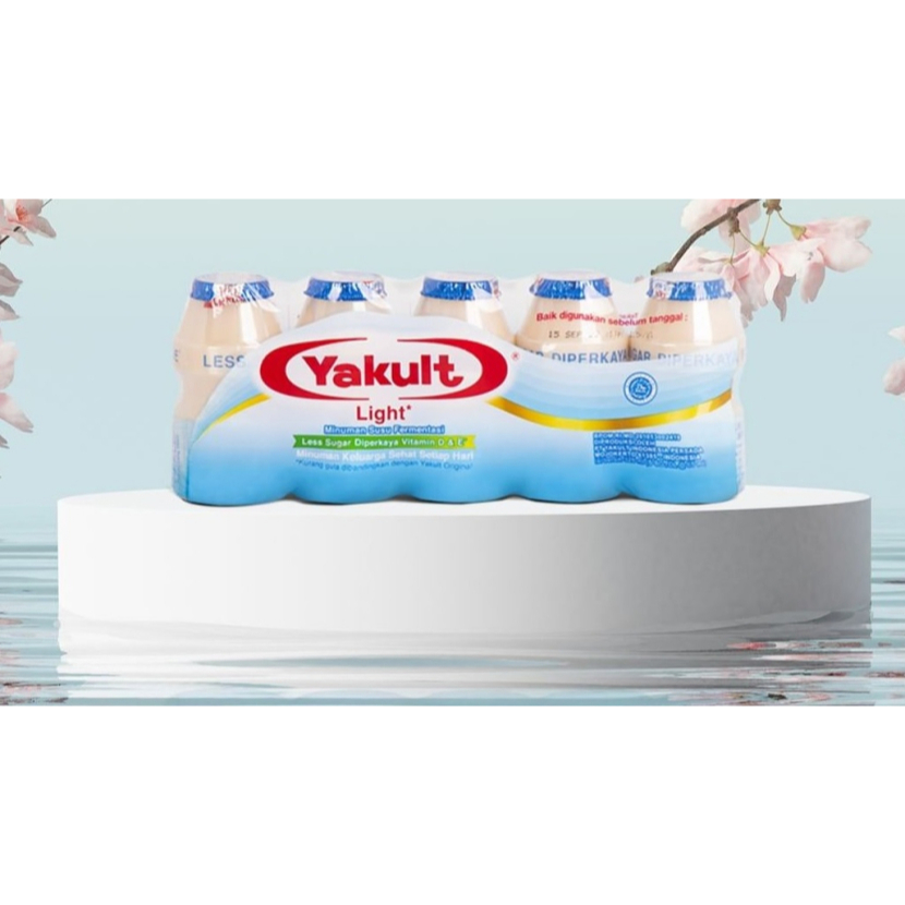 

YAKULT LIGHT 1 PACK ISI 5 BOTOL (BIRU)