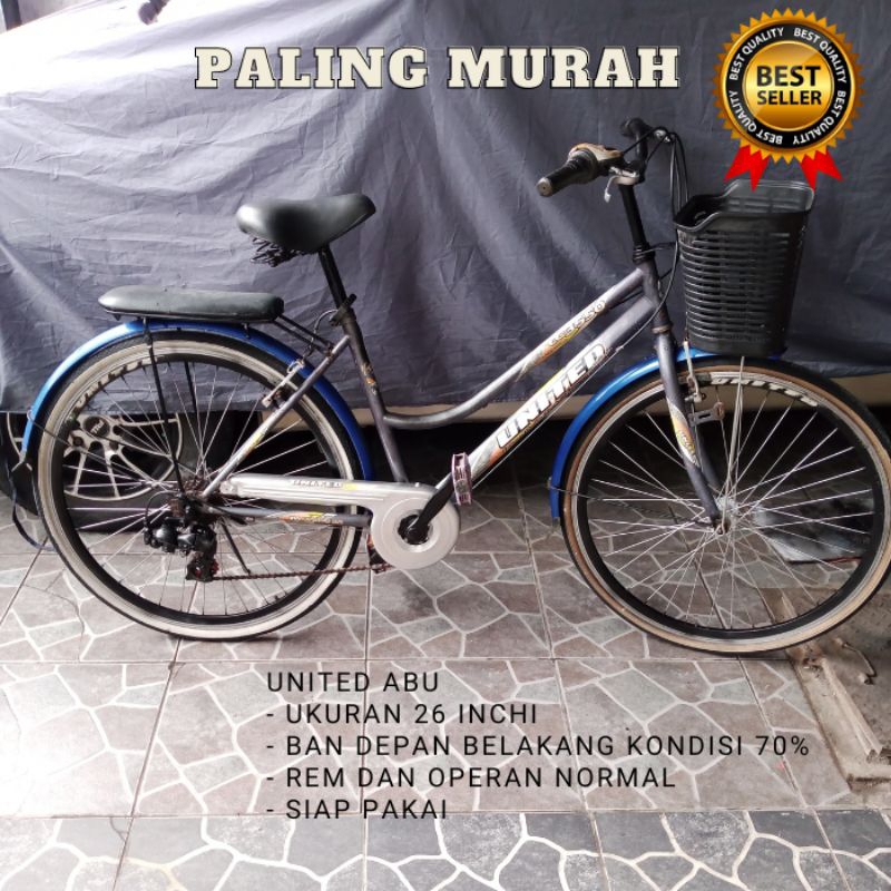 Sepeda gunung mtb 26 27,5 bekas