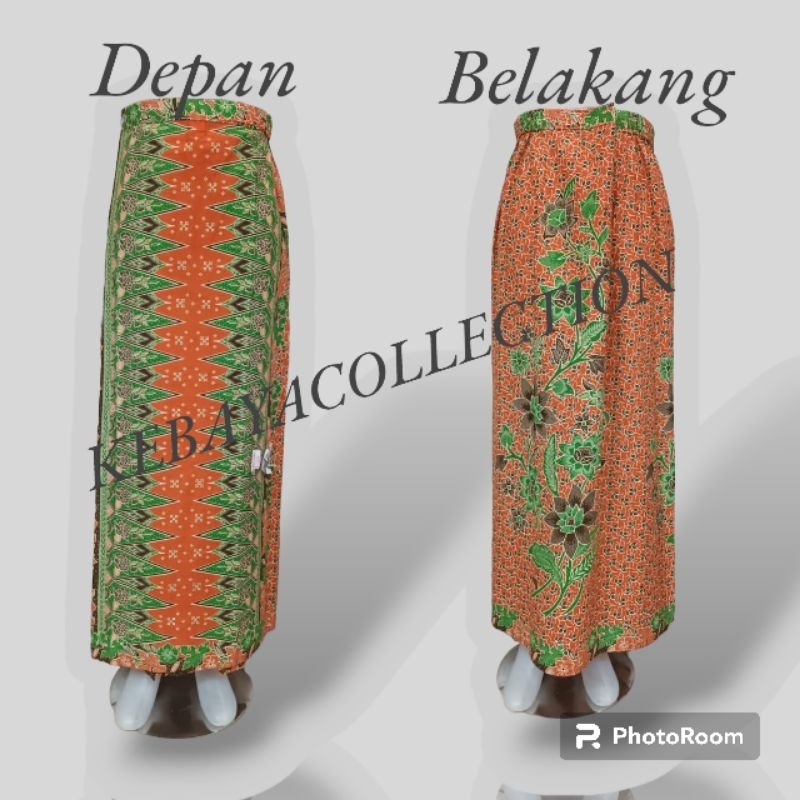 Rok Wanita Batik Tumpal Pucuk Rebung model span Setelan Atasan Kebaya