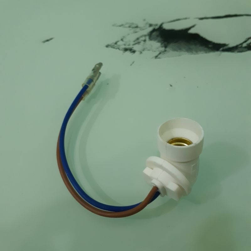 fitting lampu kulkas E12 drat