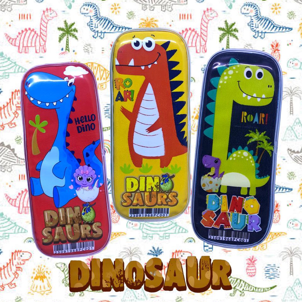 

Sale Tempat Pensil Mika Plastik Murah DINOSAURUS