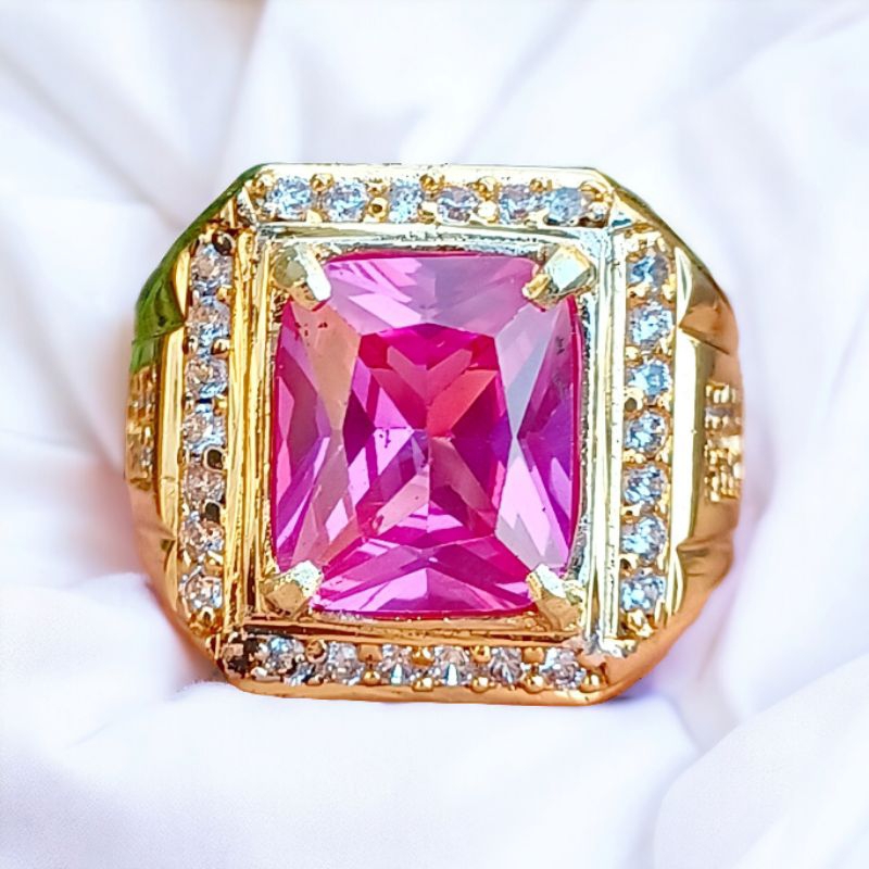 CINCIN BATU MERAH SIAM ROSE ASLI BANGKOK TOP QUALITY