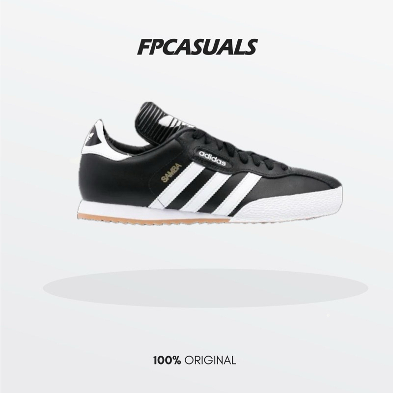 Adidas Samba Super Suede Core Black White BNIB Origimal resmi