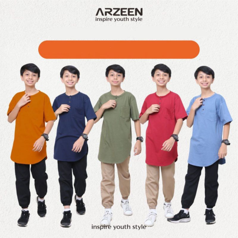setelan kaos kurta anak||Kasku Irsyad by Arzeen