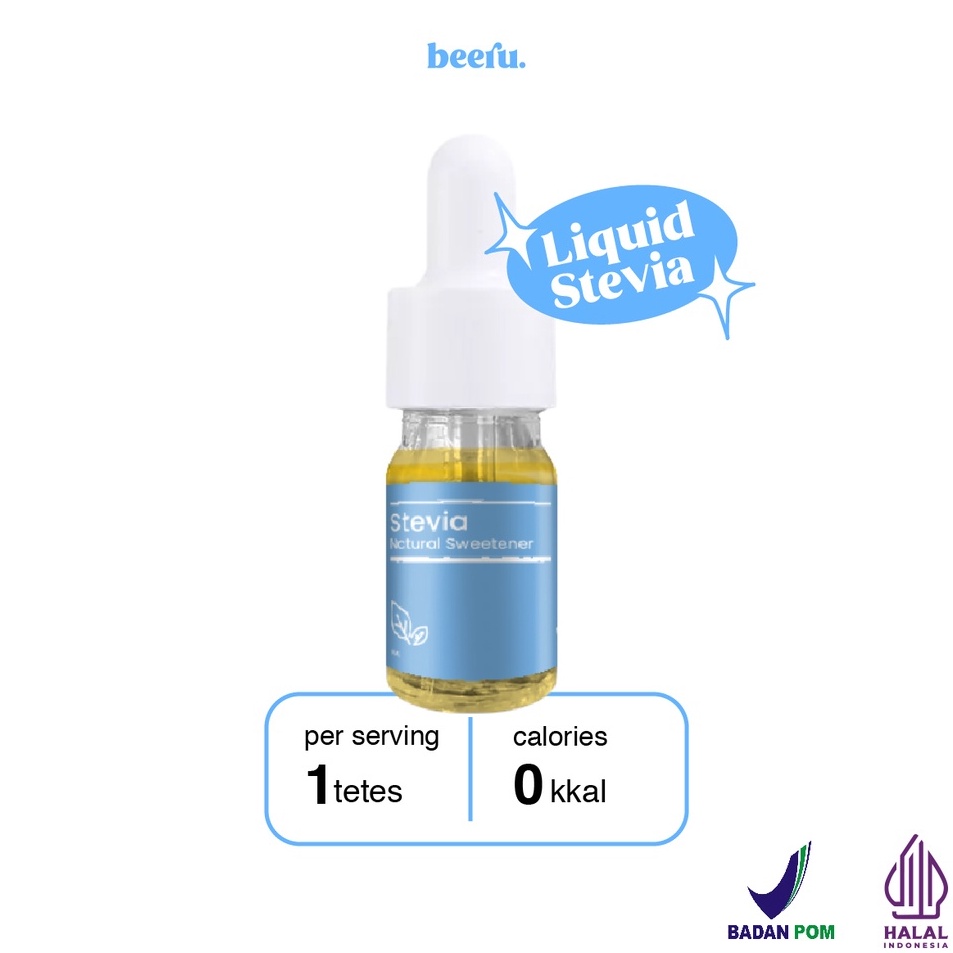 

Terkini Beeru Stevia Natural Sweetener 5mL Ready