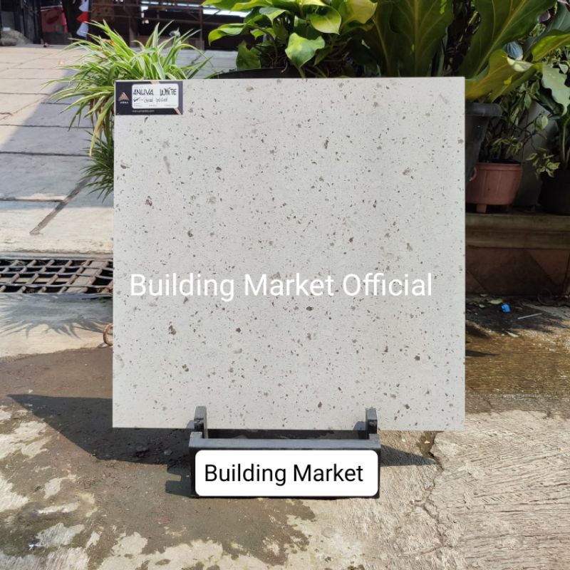Granite Lantai 60x60 ANUVA WHITE/MATT/CARPORT/ARNA