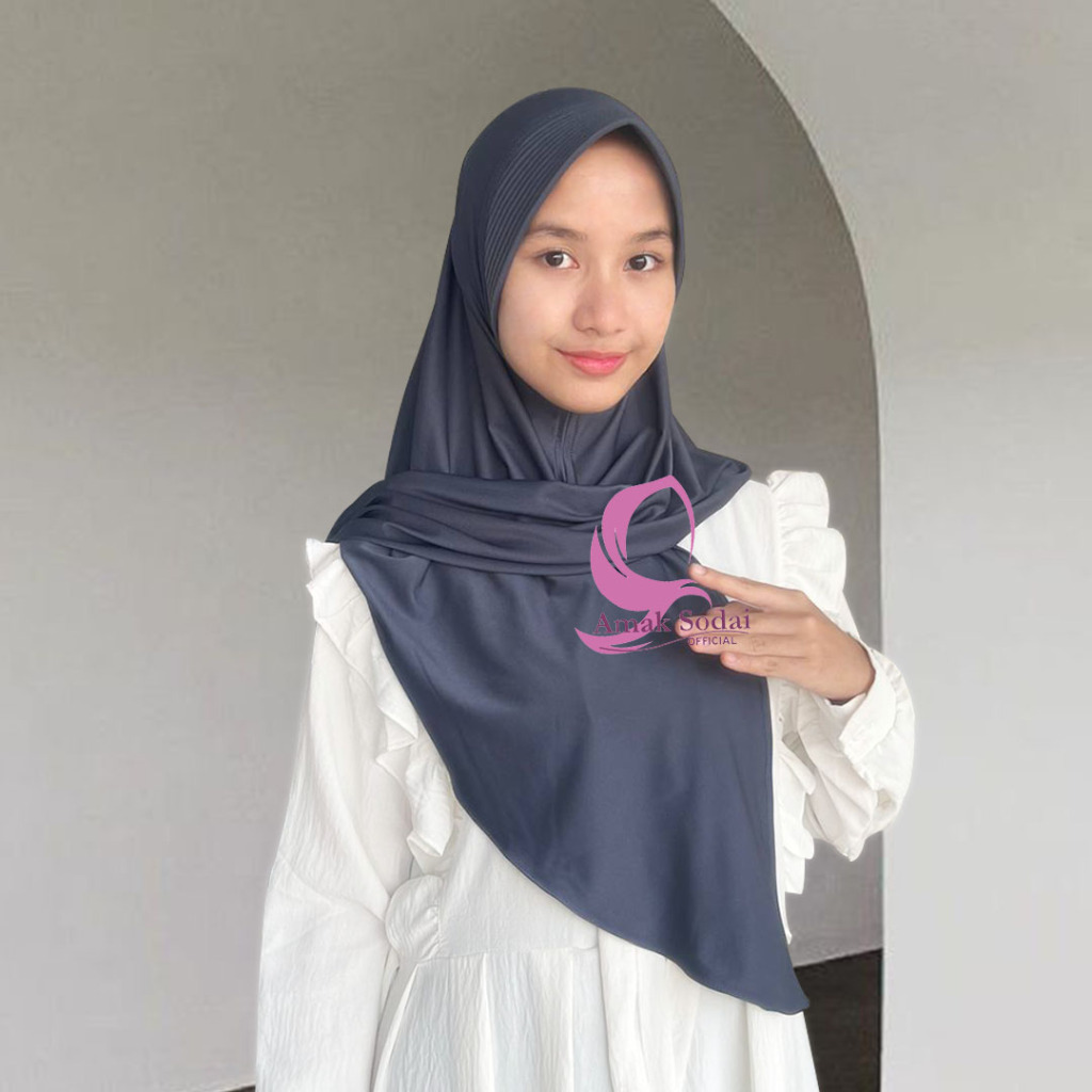 Hijab Segitiga Instan Pet /Jilbab Segitiga Instan Pet