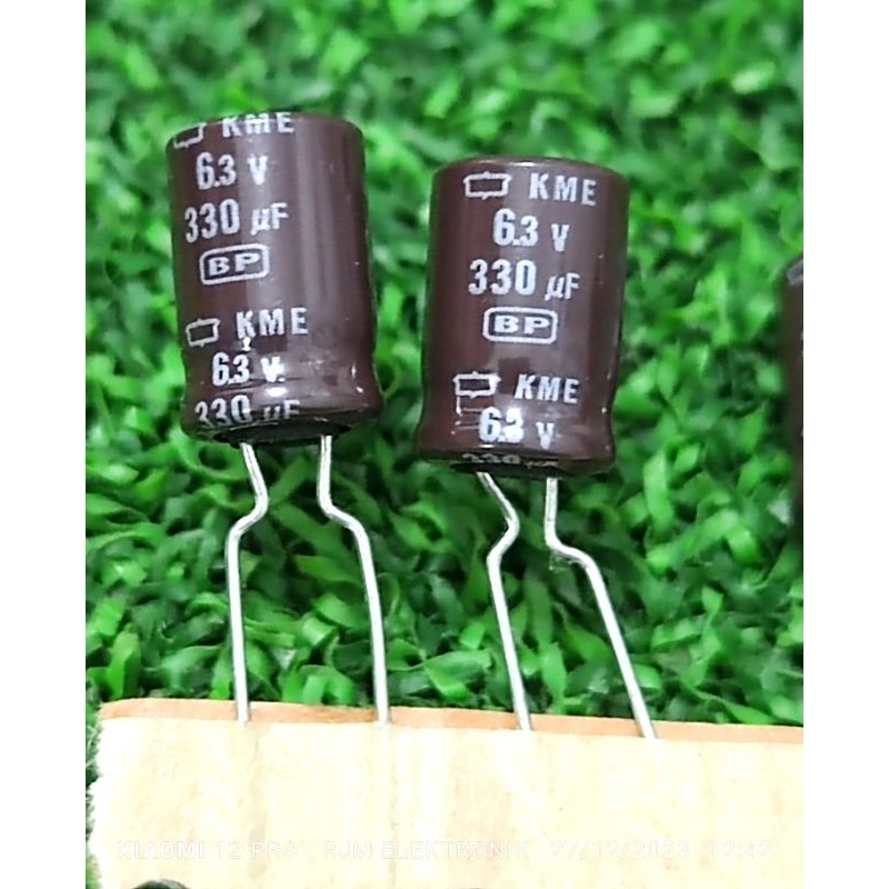 elco bipolar 330uf 6.3v