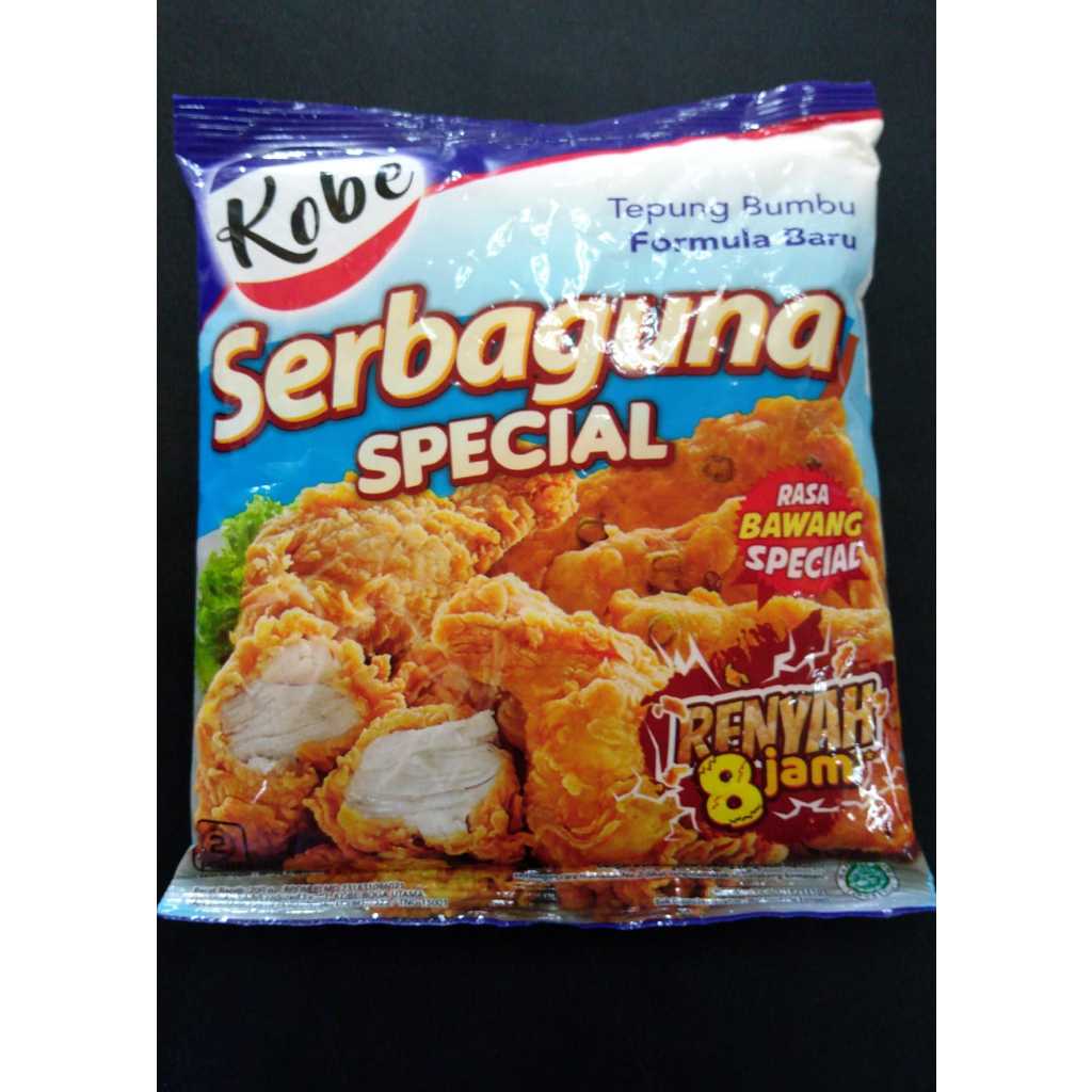 

KOBE TEPUNG BUMBU SERBAGUNA SPECIAL 200 G RENYAH 8 JAM -2360199
