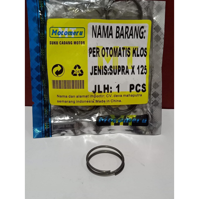 Per Otomatis Kopling, Klos, Spring Cam Plate Side, Per Penekan Kopling Honda SUPRA X125, Kode Part :