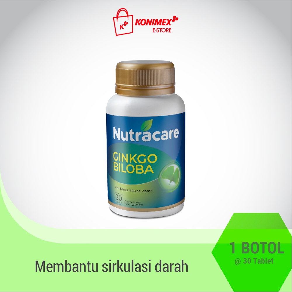 Nutracare Ginkgo Biloba 30 kapsul
