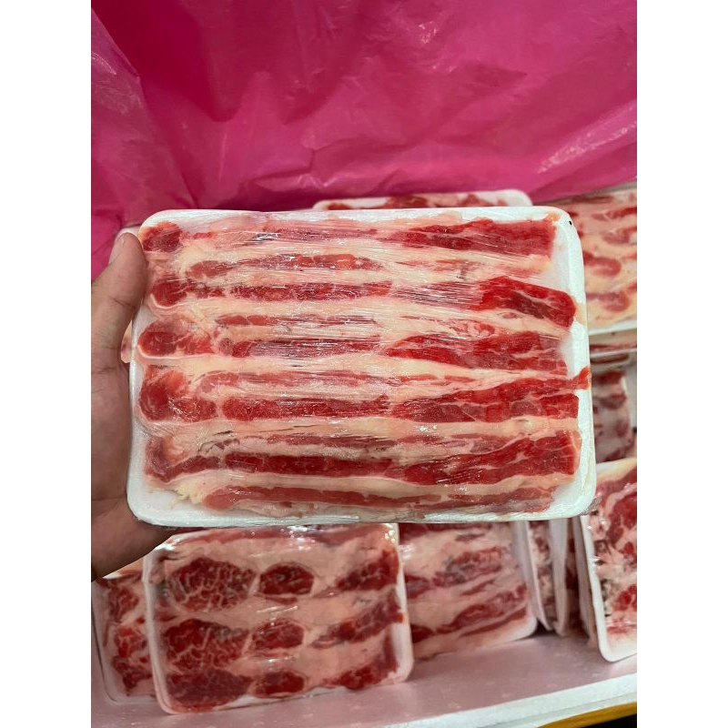 

beef slice non lemak/lemak/marinasi