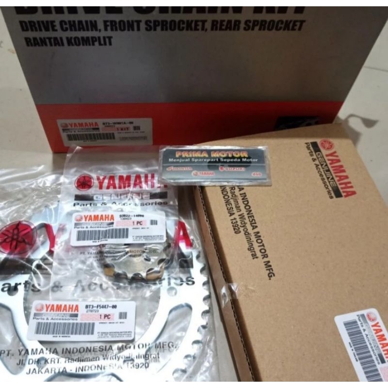 GEAR SET YAMAHA VIXION R LED BT3 ORI YAMAHA YGP