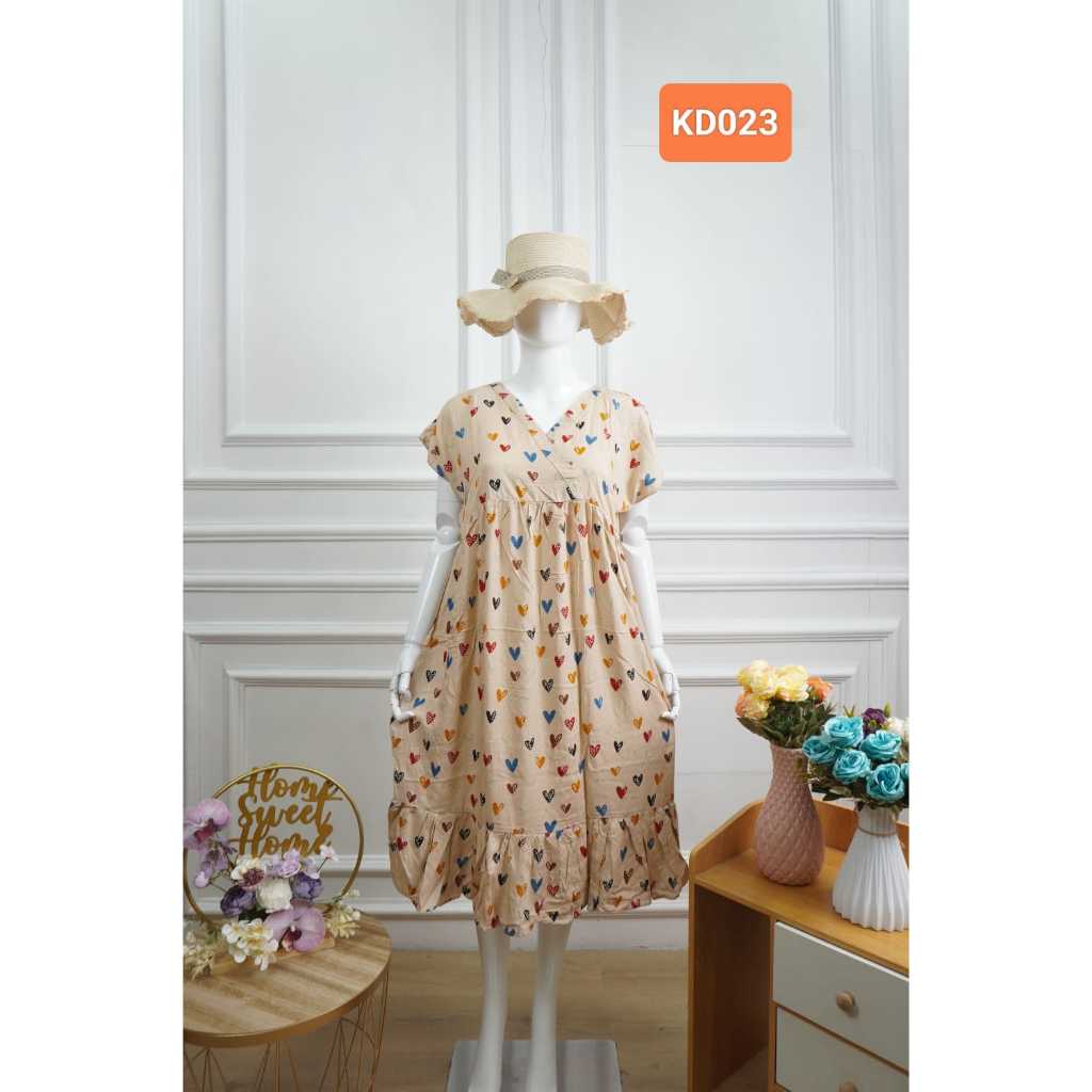 DASTER RAYON ELEGAN KAMILA DRESS PREMIUM