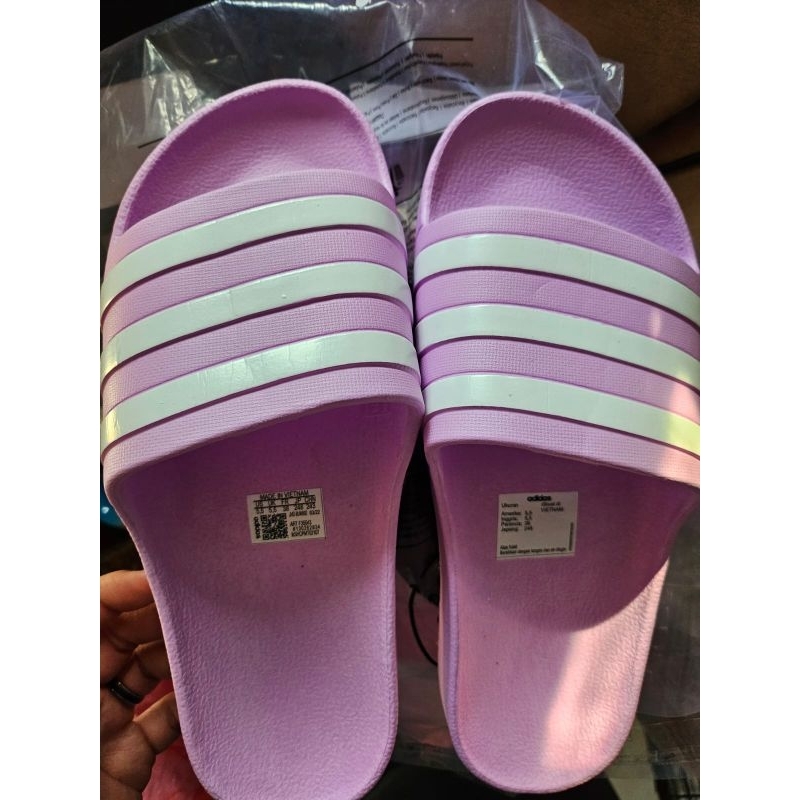 Sandal Adidas Lilac ORI Pabrikan