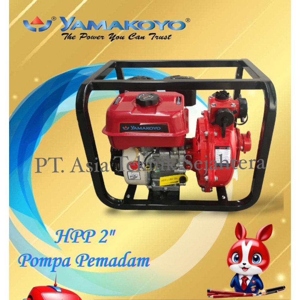 Pompa pemadam kebakaran. Alkon yamakoyo 2 inch lift 125 meter