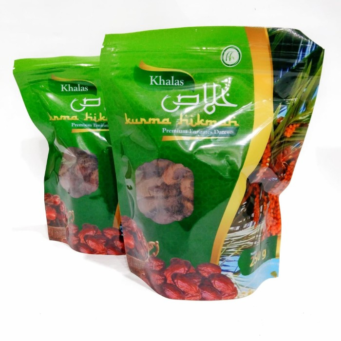 

Kurma HIKMAH Khalas Khalaz Kholas 250gr