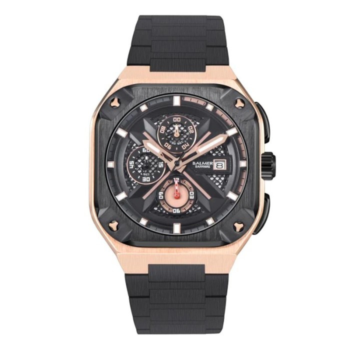 Balmer 8819 Jam Tangan Pria Stainless Steel-Saphire Glass