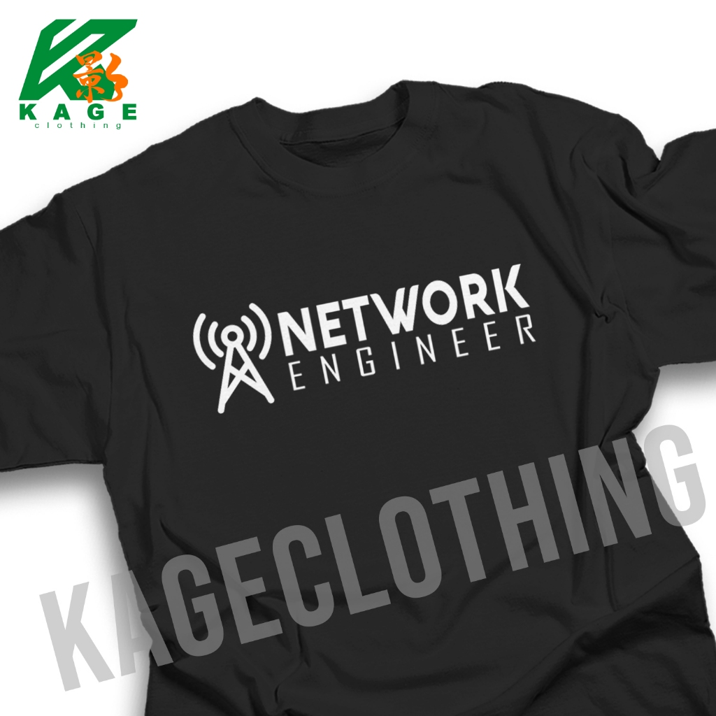 Kaos NETWORK ENGINEERING Tshirt baju distro cotton combed 30s UNISEX KAOS TEKNIK ENGINEERING TEKNIK 