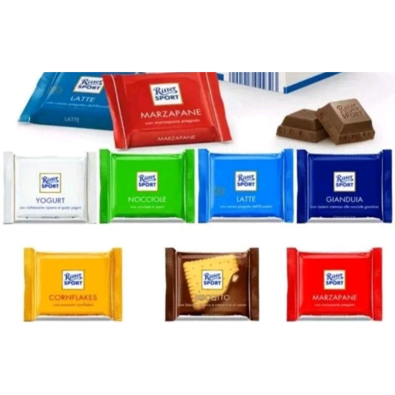 

Coklat Ritter Sport Mini 10gram