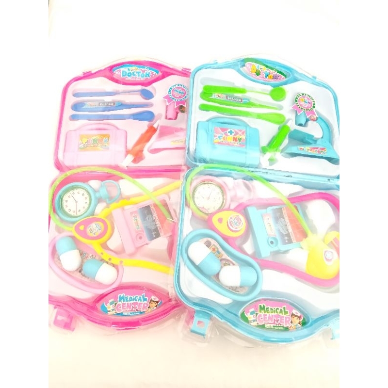 Mainan dokter dokteran koper