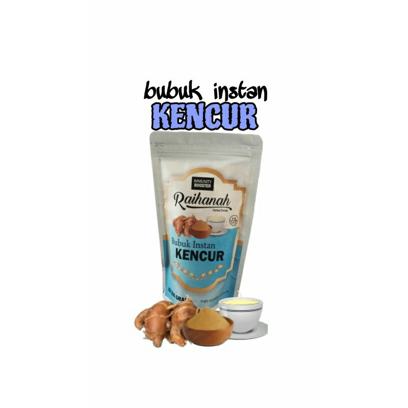 

wedang KENCUR BUBUK INSTAN