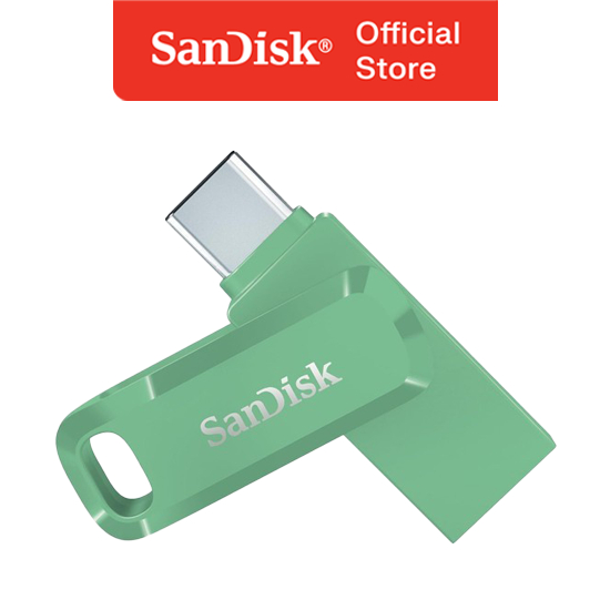 Sandisk OTG 128GB USB Type-C USB 3.2 Ultra Dual Drive Go - Absinthe Green