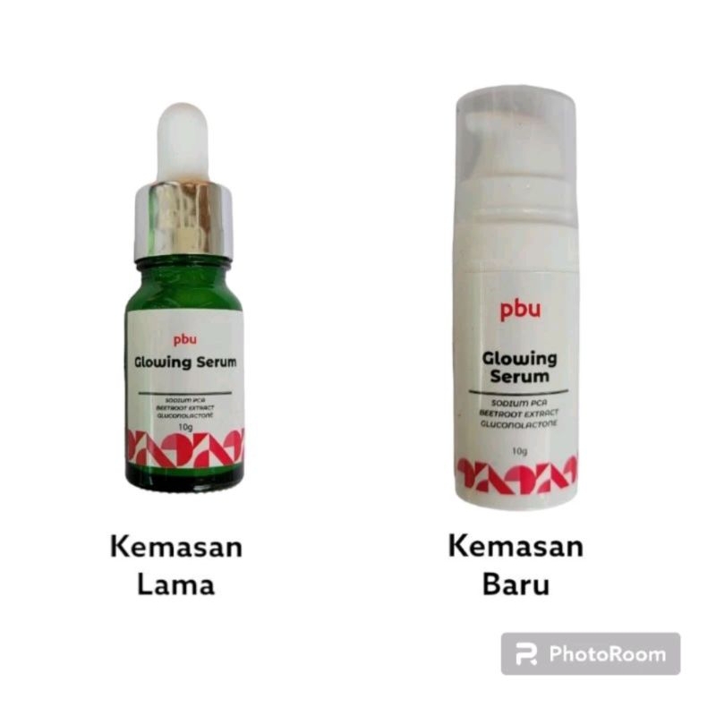 pbu serum glowing