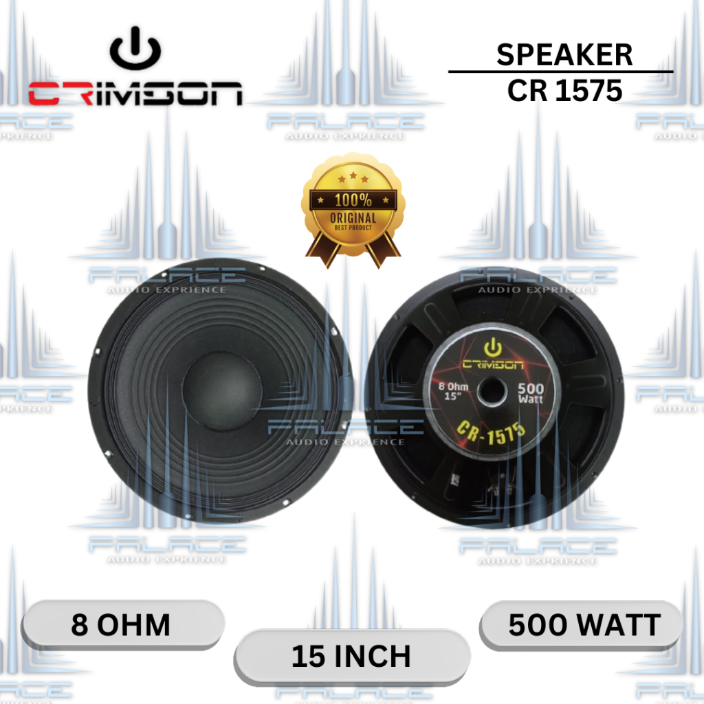 Speaker Full Range 15 Inch - Crimson CR 1575