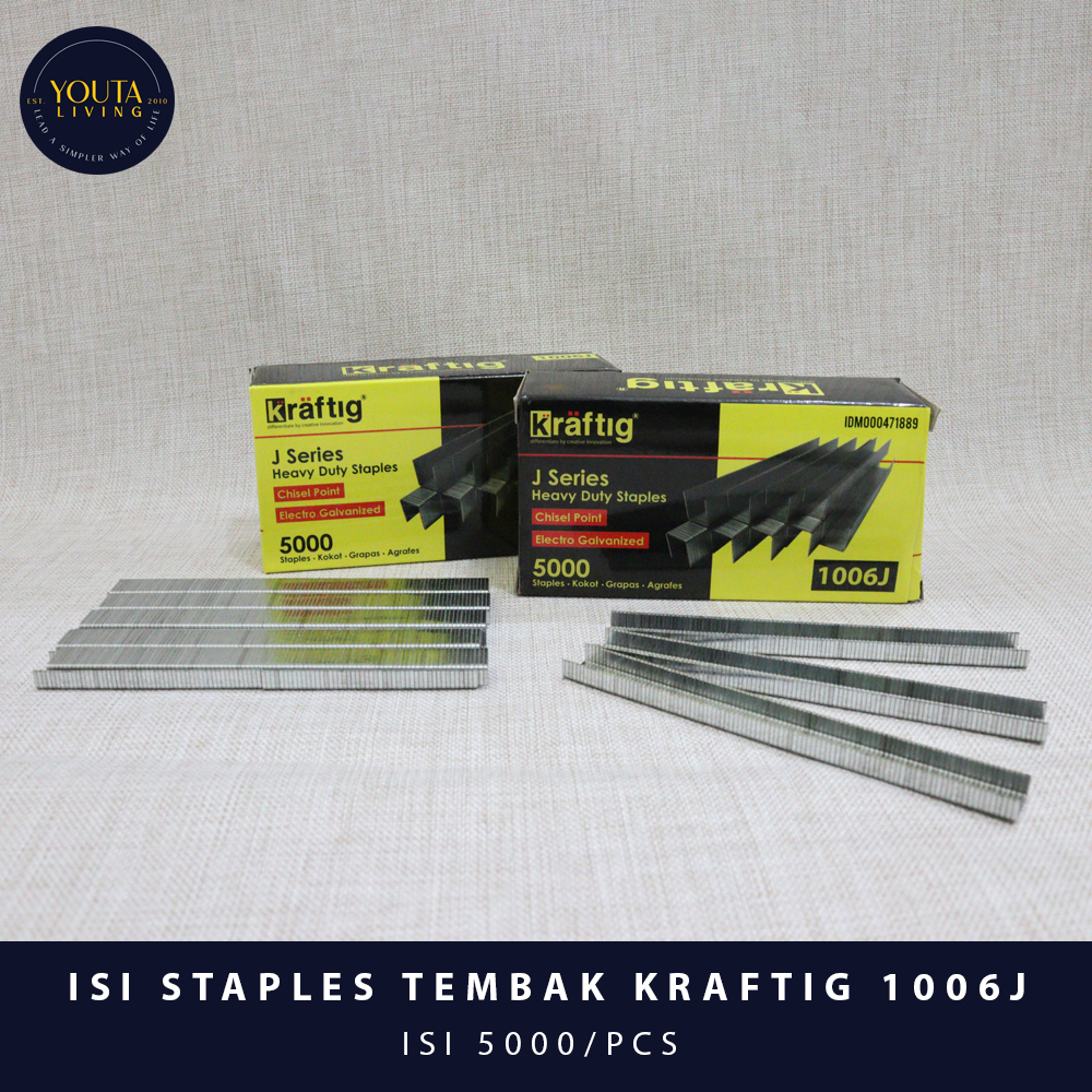 

ISI STAPLES TEMBAK KRAFTIG 1006J