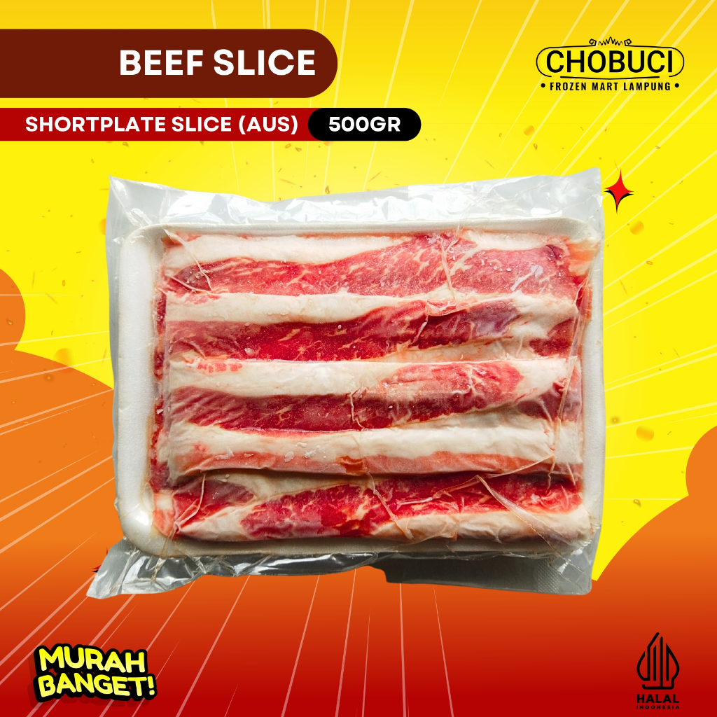 

Beef Shortplate Slice AUS 500gr