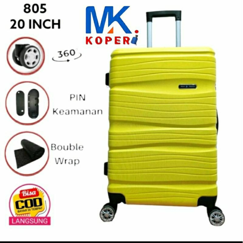 Koper 20 inchi koper anti pecah/koper murah/koper berkualitas/koper bagus