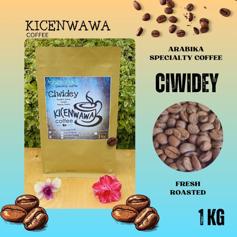 

Biji Kopi Ciwidey 1kg / Specialty Coffee / Biji Kopi Premium