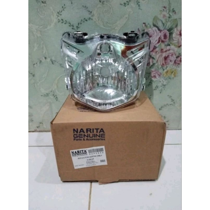REFLEKTOR LAMPU DEPAN BEAT KARBU 2008 2009 2010 2011