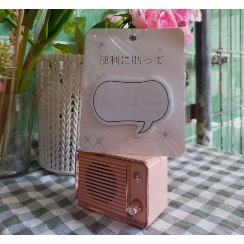 

memo stick karakter awan cloud putih journaling