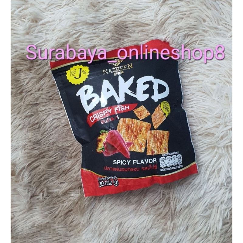 

Crispy Fish Baked Spicy Flavor Nasreen #Snack Import Original Bangkok Thailand#Snack Import Original Bangkok Thailand
