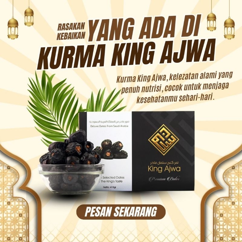 

Kurma Premium King Ajwa