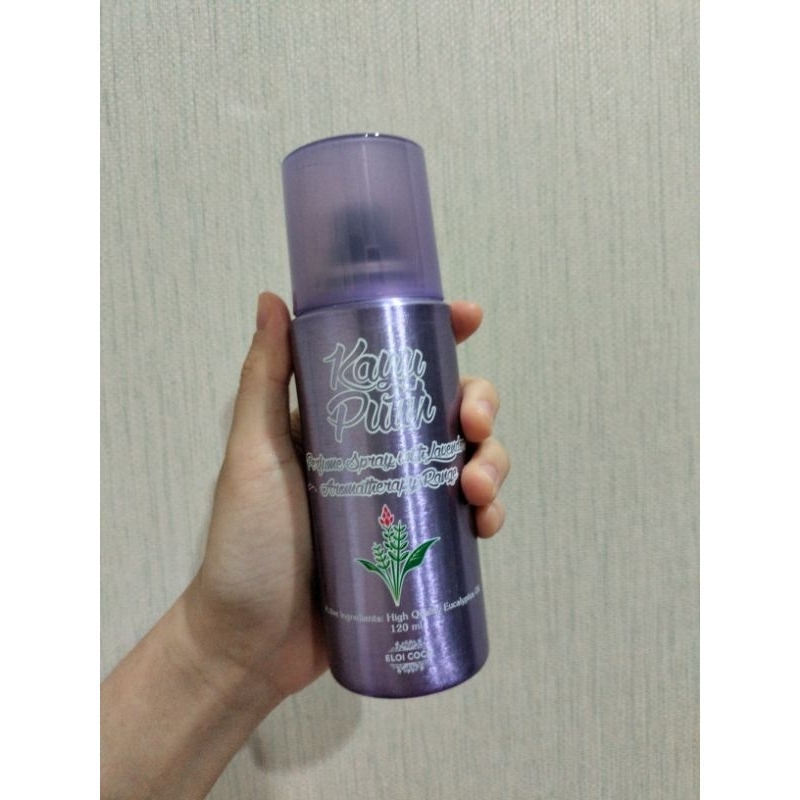 Eloi coco Kayu putih perfume spray with lavender aromatherapy range 120ml