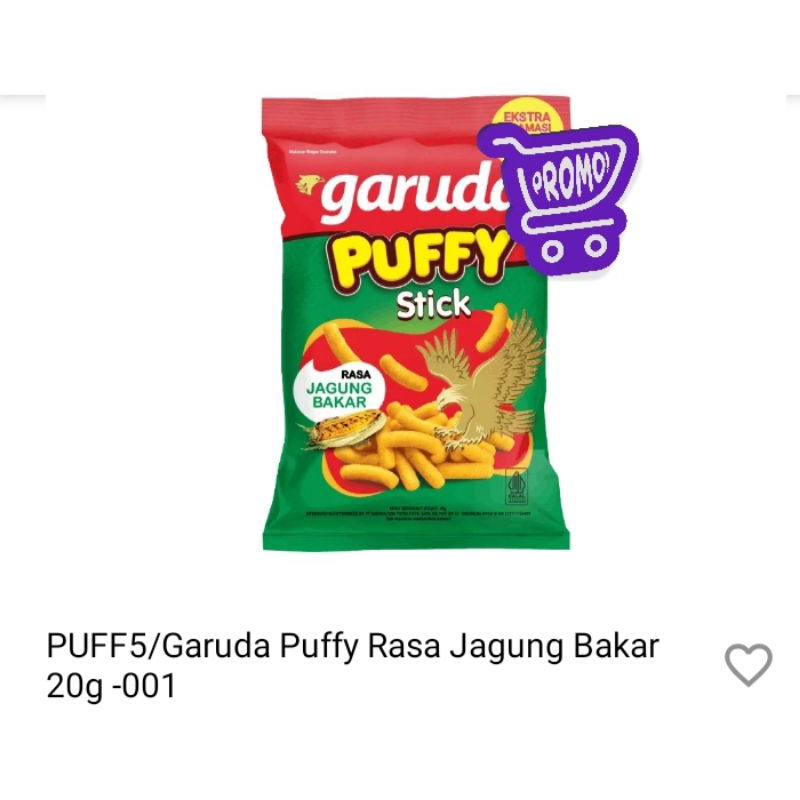 

Garuda puffy jagung bakar 20g