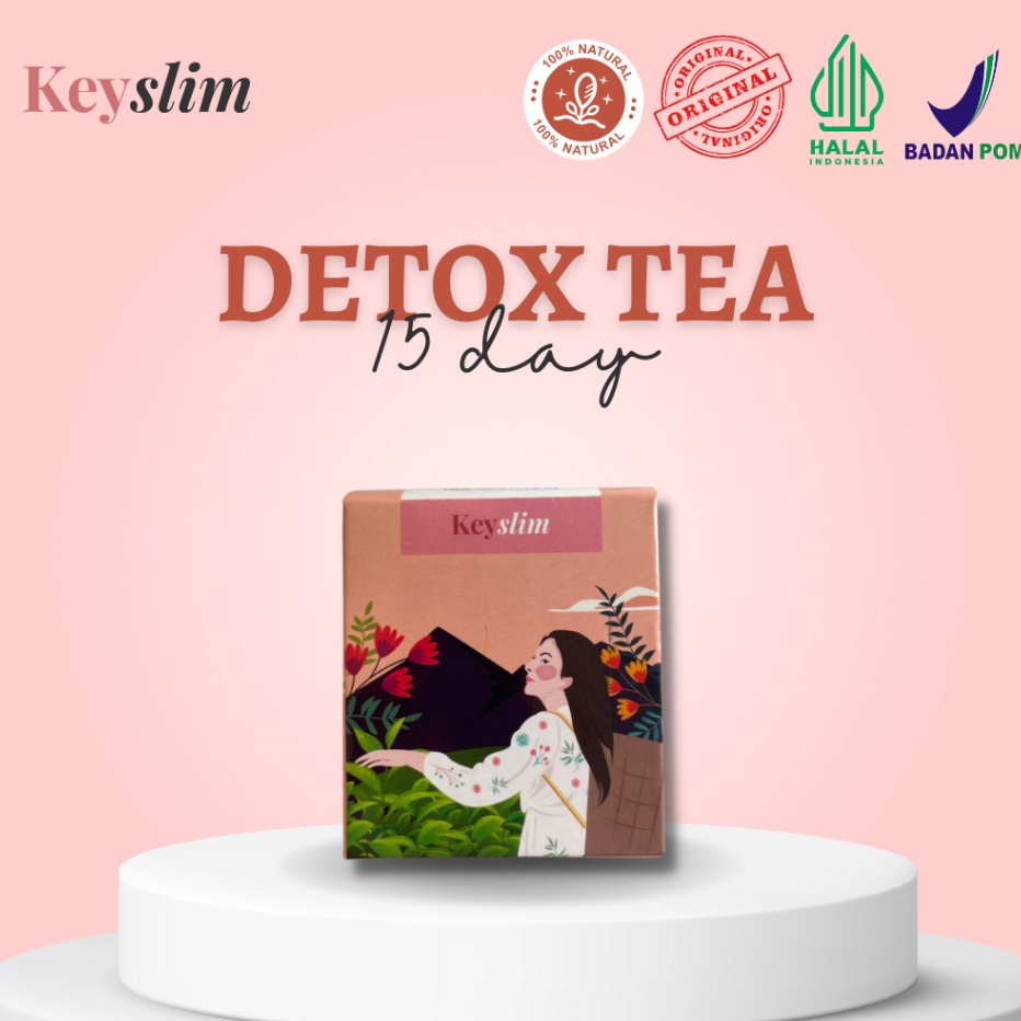 Serba Murah DETOX TEA KEYSLIM 15 Days