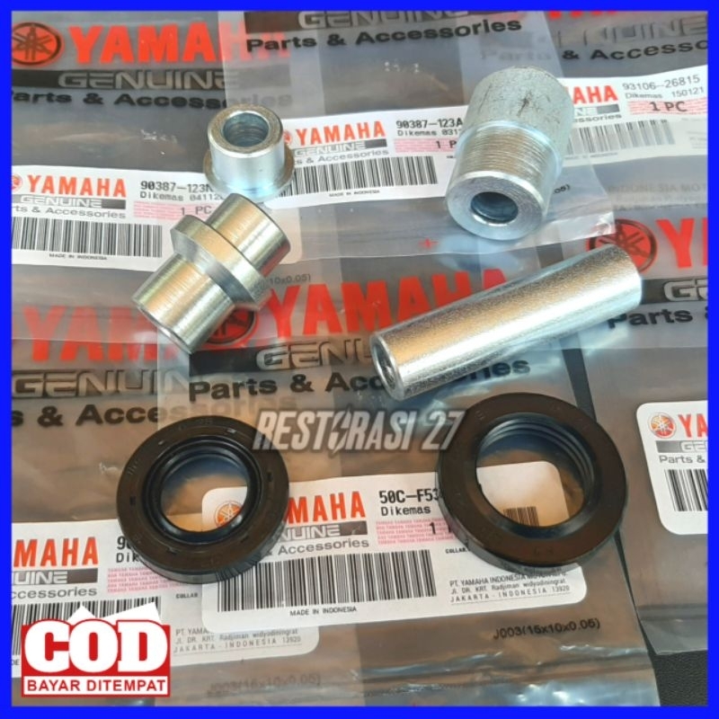 Seal Dan Bosh Roda Belakang Set Mx New 135 Seal Roda Belakang Bagian Kiri Kanan Yamaha Jupiter Mx Ne