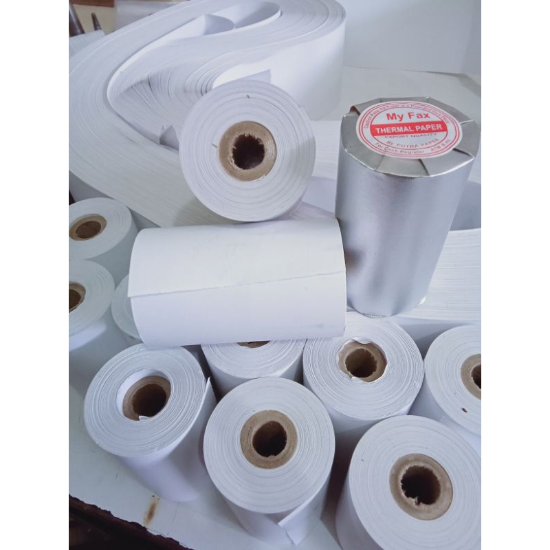 

kertas thermal 80x50mm paket 10 Roll struk printer ukuran 80mm
