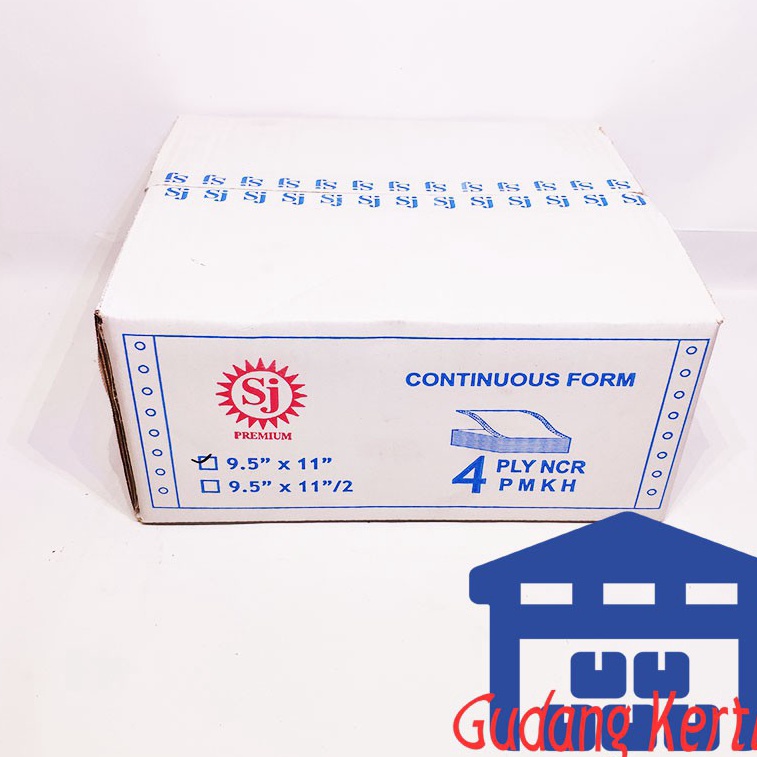 

Ready SJ Premium Continuous Form 95 x 11 4 Ply NCR