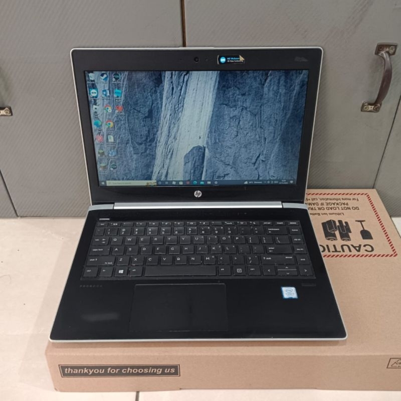 Laptop Hp Probook 430 G5, Gen 7th Seri Baru, Ram 8/256 GB, Slim, Silver Black