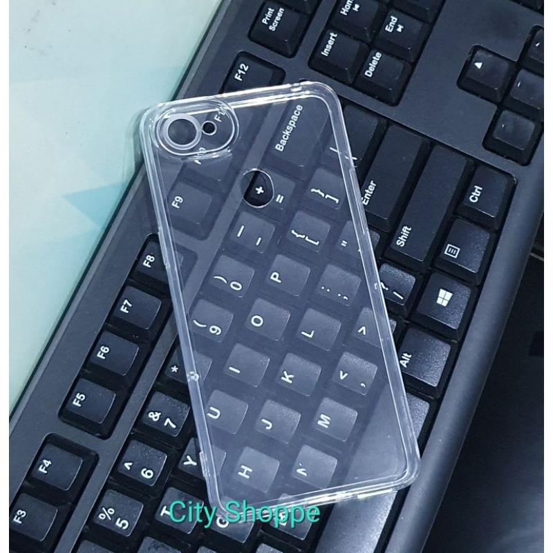 OPPO F7 SoftCase TPU Jelly Ultra Clear transparan Clear