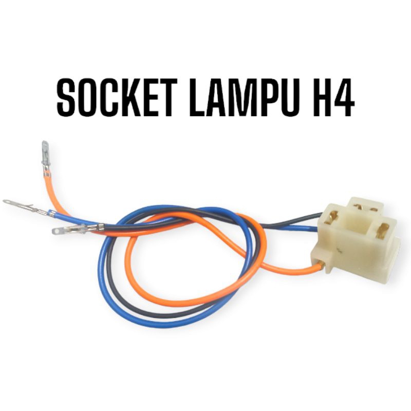SOKET SOCKET LAMPU H4 MOTOR
