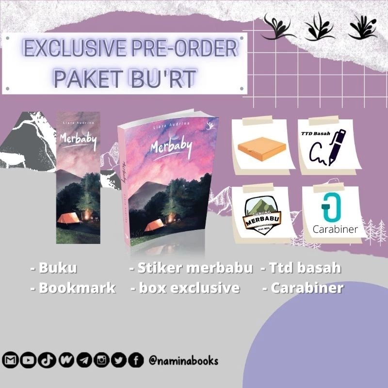 NOVEL MERBABY oleh LIARA AUDRINA